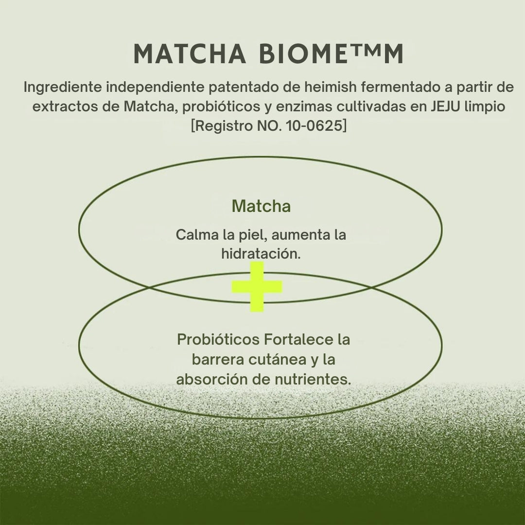 Matcha Biome Repair Cream es una crema hidratante ligera