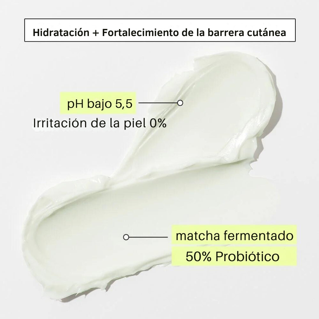 Matcha Biome Repair Cream es una crema hidratante ligera